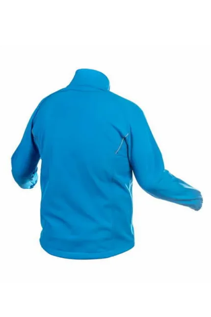 Толстовка SOFTSHELL синяя BIESE фото со спины