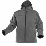 Куртка SOFTSHELL с капюшоном графитовая | HOEGERT