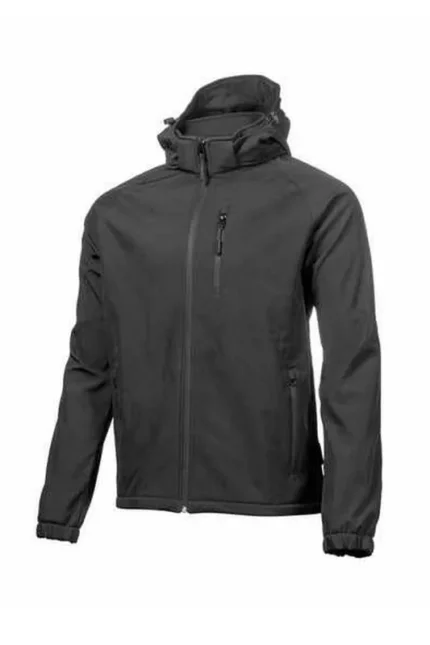 Куртка SOFTSHELL с капюшоном черная DITTER